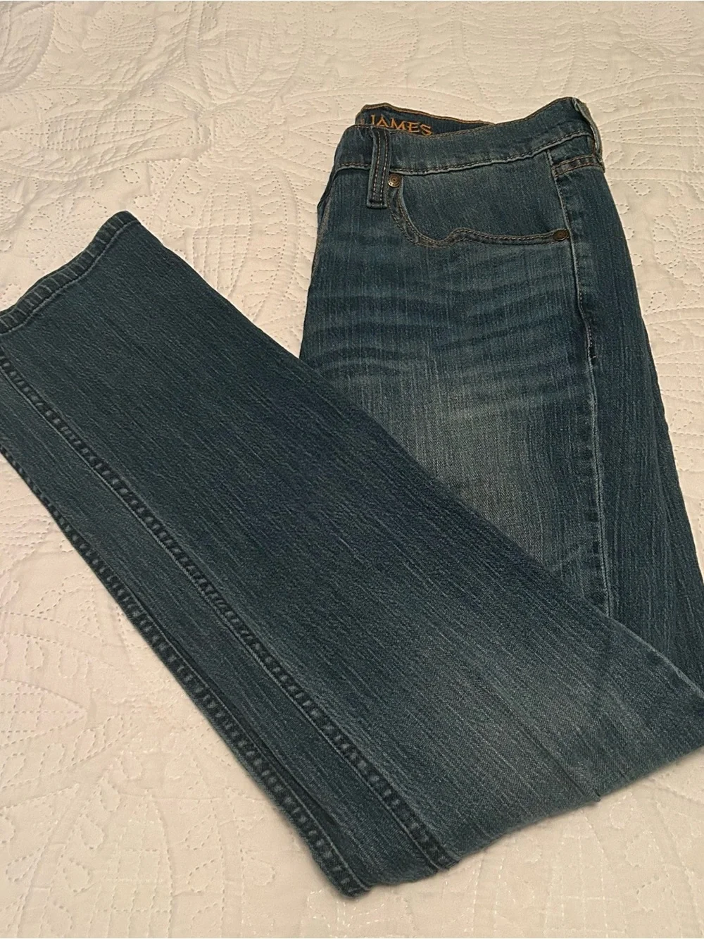 Cody James Slim Straight Jeans in Denim Blue